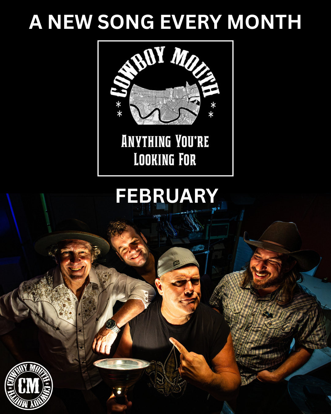 New song for February - Cowboy Mouth New song for February - Cowboy Mouth