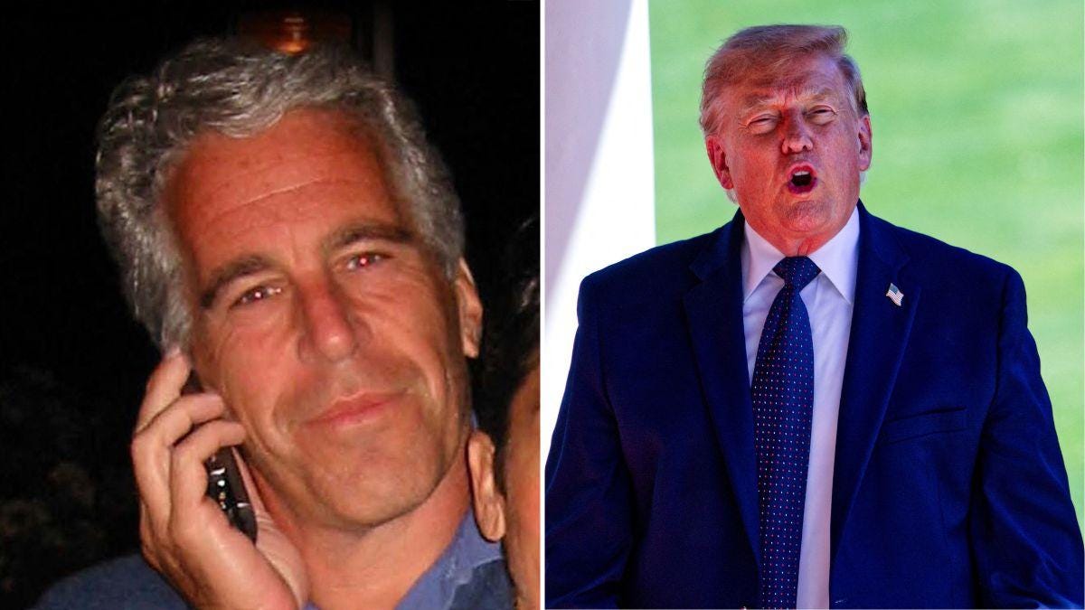 Photo of Jeffrey Epstein and Donald Trump Photo of Jeffrey Epstein and Donald Trump