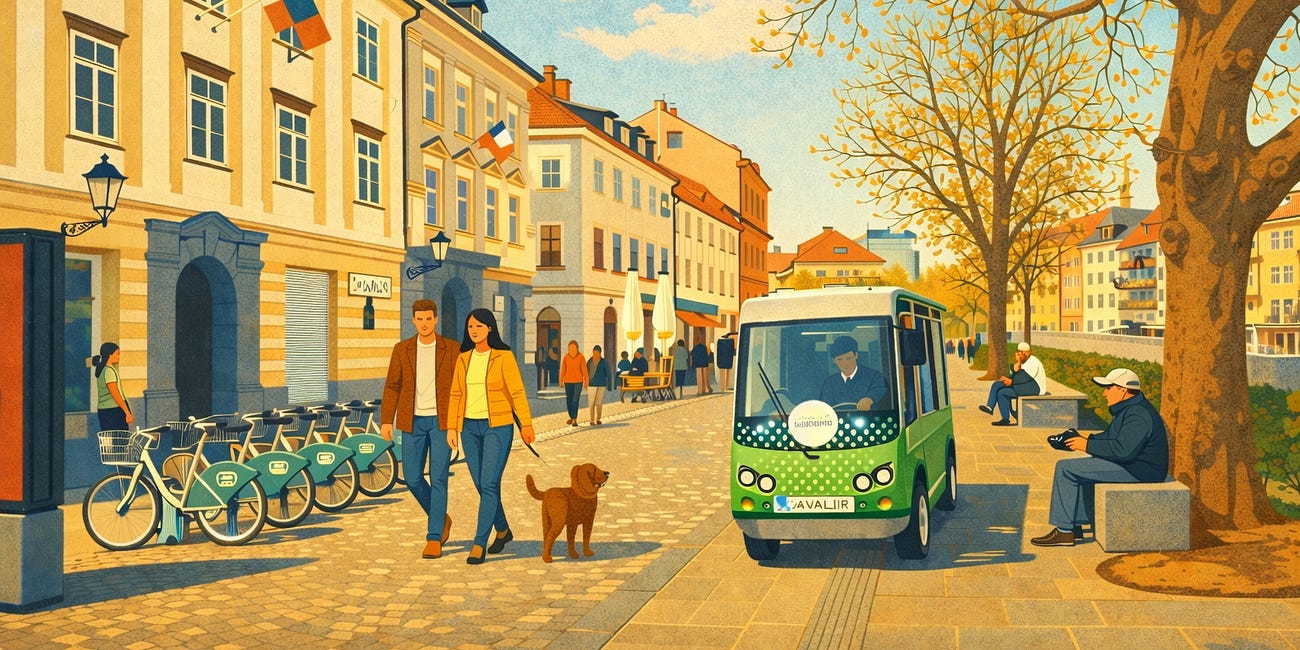 Ljubljana: An early mover for pedestrianisation 