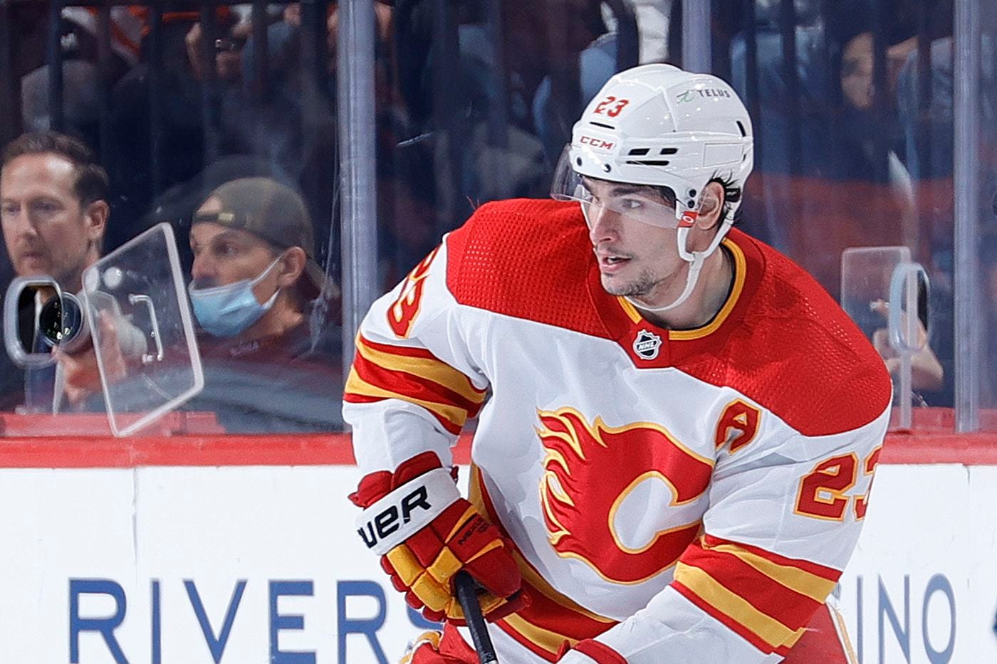 Projected Lines: Sean Monahan Is Moving Down - Matchsticks and Gasoline