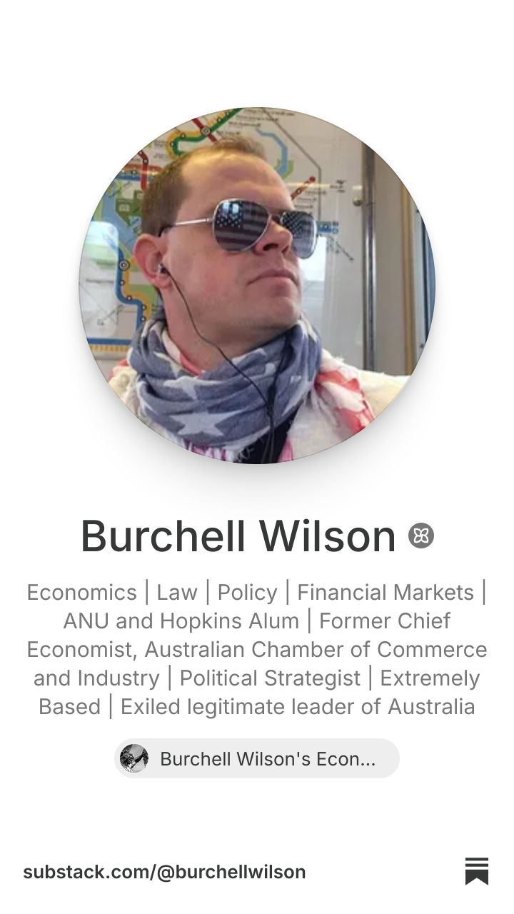 Burchell Wilson | Substack