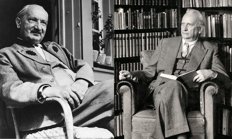 Martin Heidegger y Karl Jaspers: de la confraternidad al silencio -  Conversalitas