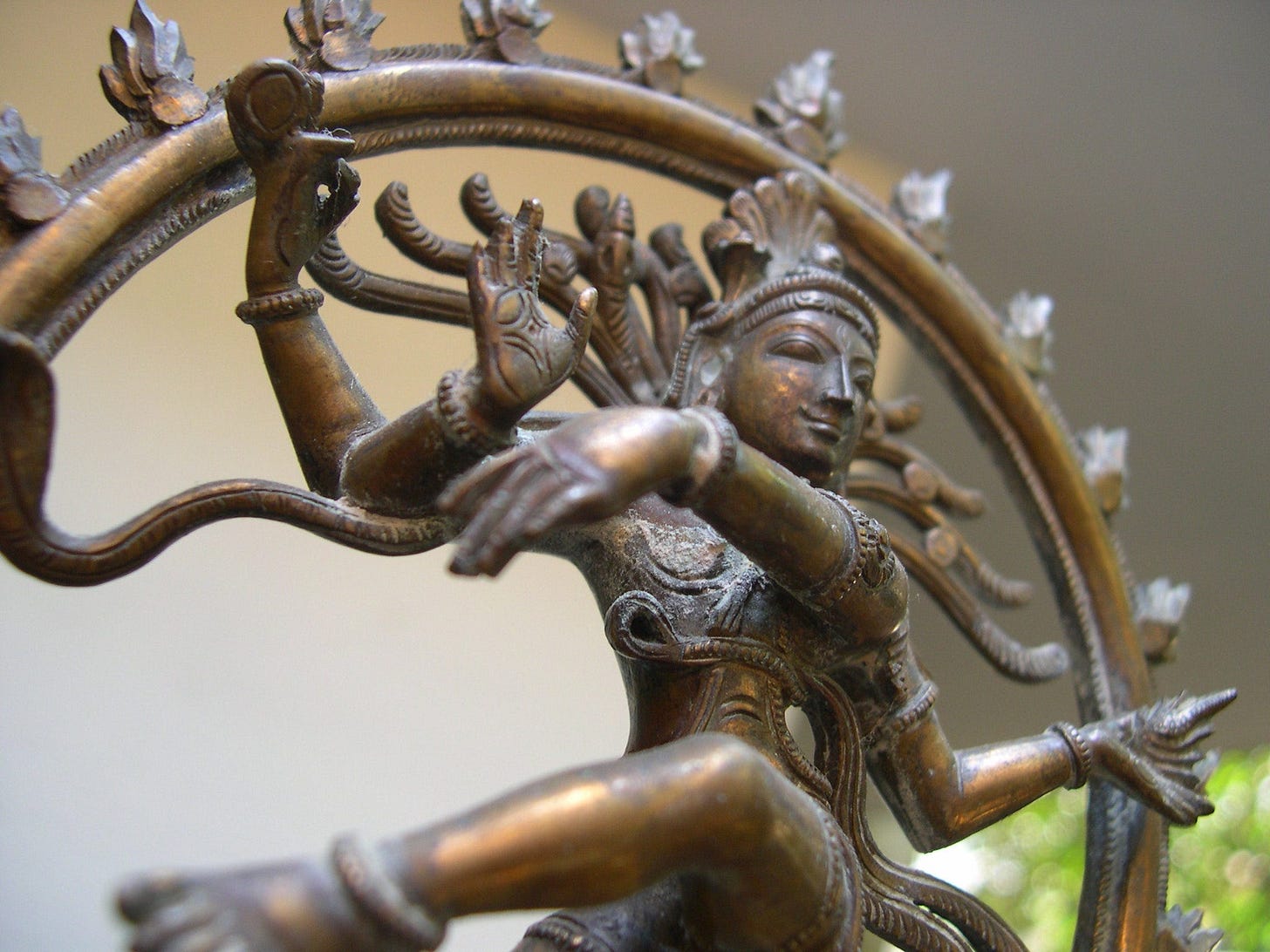 A murti, or statue, of Nataraja, a Hindu deity