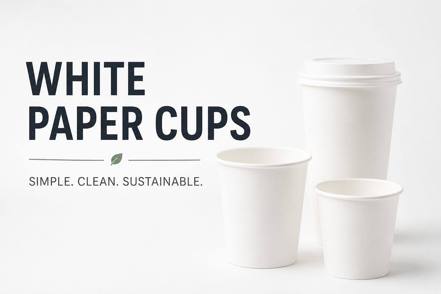 White Paper Cups