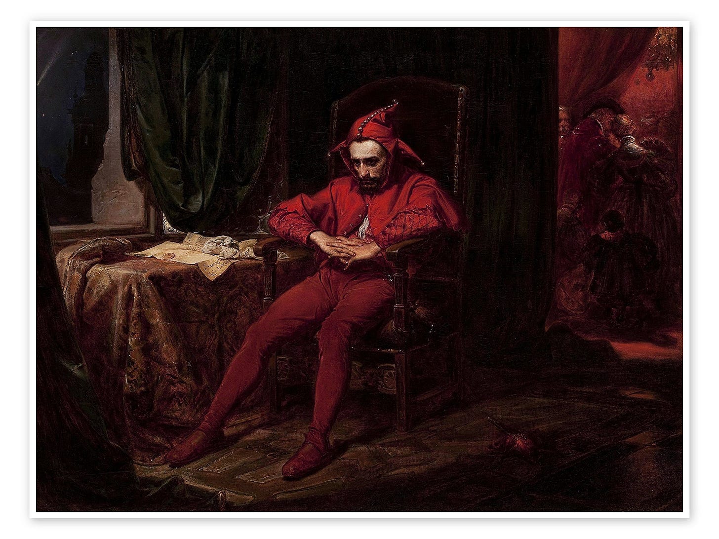 Stańczyk de Jan Matejko en poster, tableau sur toile et plus |  Posterlounge.fr