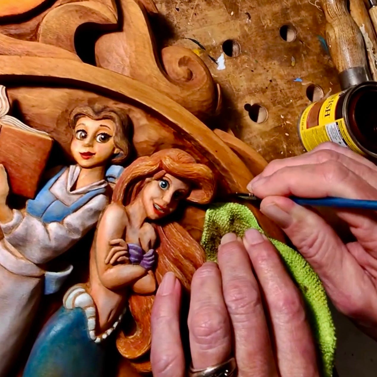 Raymond Kinman - Legacy Disney Artist & Woodcarver