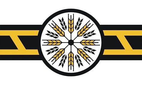 new flags across the united states with Islamic 8-point star