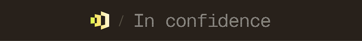Raycash logo and "In Confidence" text on a dark background.