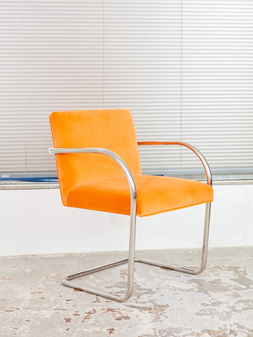 Vintage BRNO Chair in Orange Sherbet
