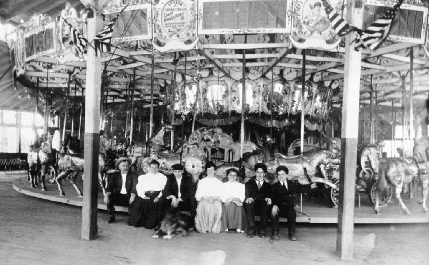 Salisbury Beach Broadway Flying Horses