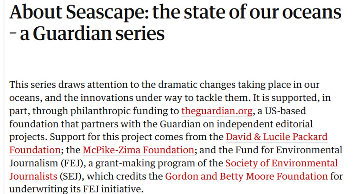 Seascape is a Guardian series highlighting significant oceanic changes and innovative solutions, supported by philanthropic grants from various foundations.
AI-generated content may be incorrect. Seascape is a Guardian series highlighting significant oceanic changes and innovative solutions, supported by philanthropic grants from various foundations.
AI-generated content may be incorrect.