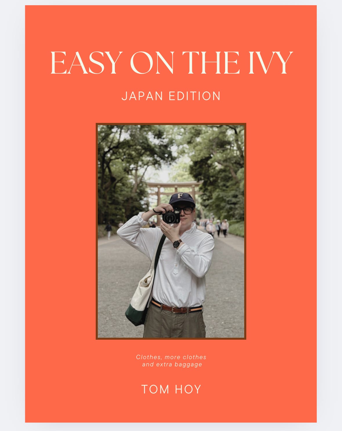 JAPAN EDITION ZINE RESTOCKS! - by Tom Hoy - Easy on the Ivy
