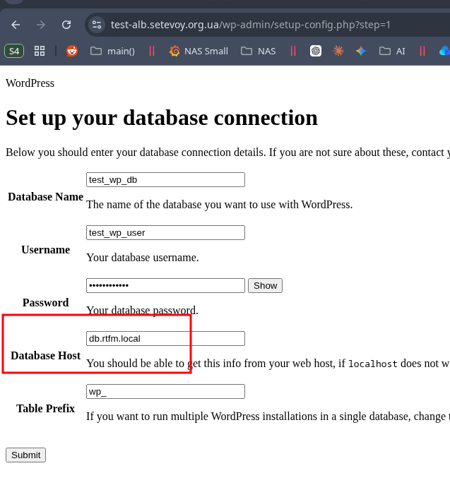 AWS: basic infrastructure setup for WordPress