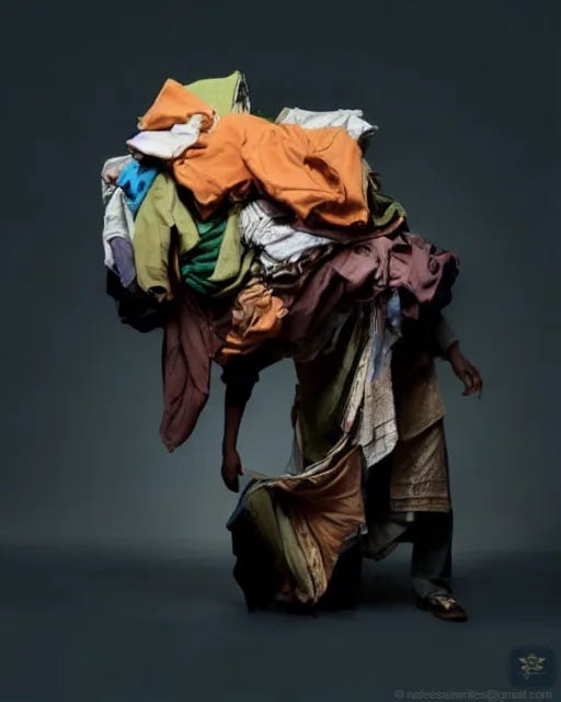 © Our insatiable thirst for immediate satisfaction and transitory fashion trends is significantly impacting the environment by influencing our clothing preferences, resulting in the disposal of non-biodegradable materials into overflowing landfills. The escalating culture of fast fashion, propelled by the consumer demand for trendy yet inexpensive clothing, has given rise to a disposable mentality & an unprecedented amount of textile waste that contributes to environmental degradation.