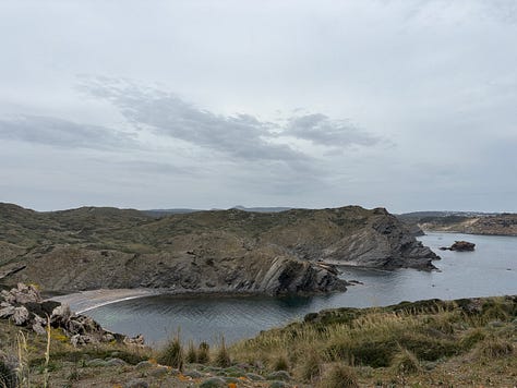coves beaches north east Menorca gr223 cami de Cavalls