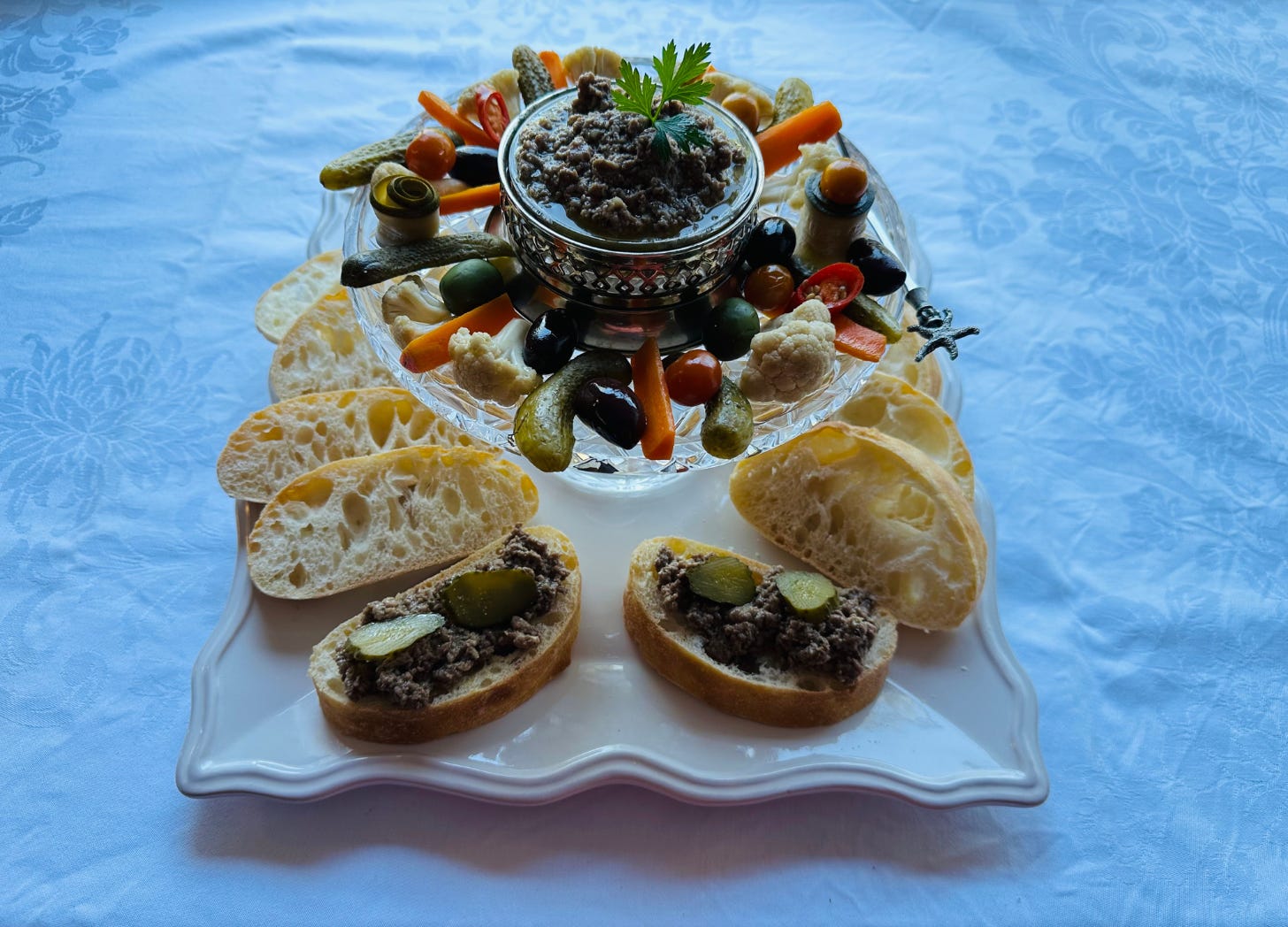 Chopped Raw Beef with Lemon, Anchovy and Olive Oil