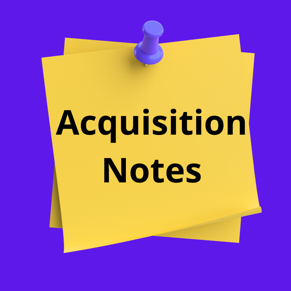 Acquisition Notes logo