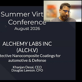 Alchemy Labs Inc. (TSXV:ALCH) - Summer 2026 Virtual Conference, Day 1