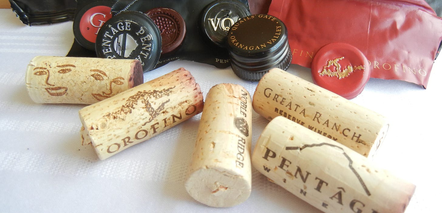 Caps Corks Capsules 2007 BC Pinot Noirs Tasting 8