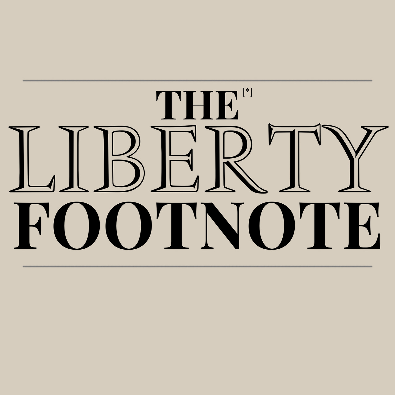 Welcome to The Liberty Footnote logo