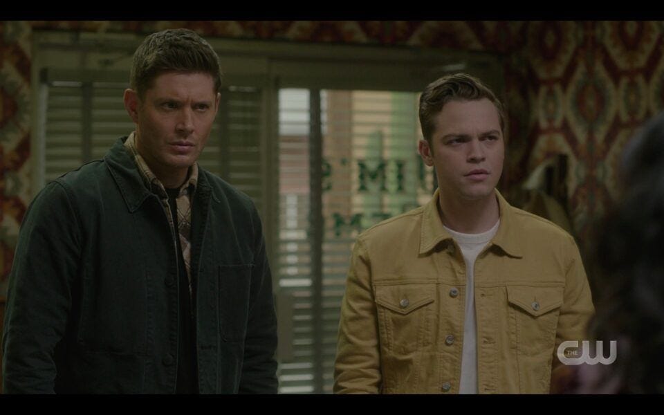 SPN Dean Winchester Jack watch Serafina and Adam making out again Unity SPN Dean Winchester Jack watch Serafina and Adam making out again Unity