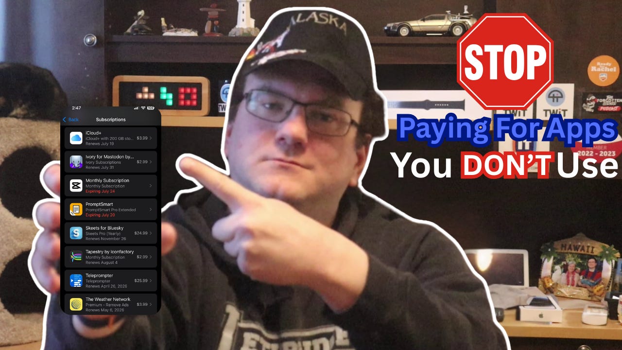 Quick Tip: Check Your iPhone App Subs. Stop Paying For What You Don’t Use!