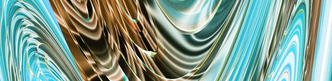Abstract art with swirling blue and brown colors. Abstract art with swirling blue and brown colors.