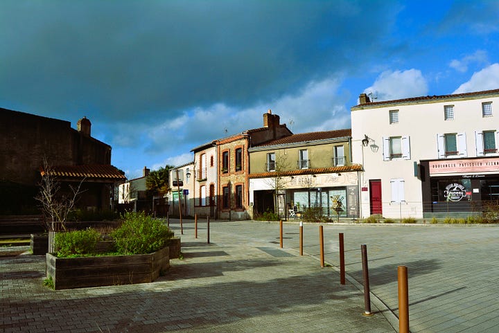 The streets of Clissson France