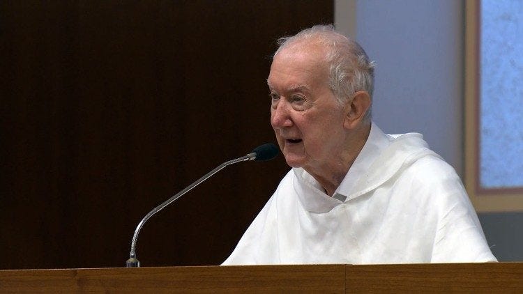 Fr. Timothy Radcliffe preaching at Synod retreat Fr. Timothy Radcliffe preaching at Synod retreat