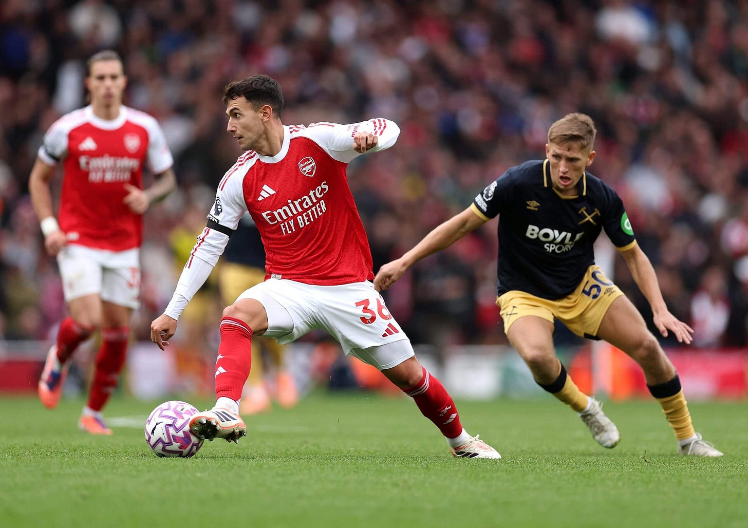 Martin Odegaard may be out, but Martin Zubimendi and Eberechi Eze have  supercharged Arsenal's midfield - The Athletic