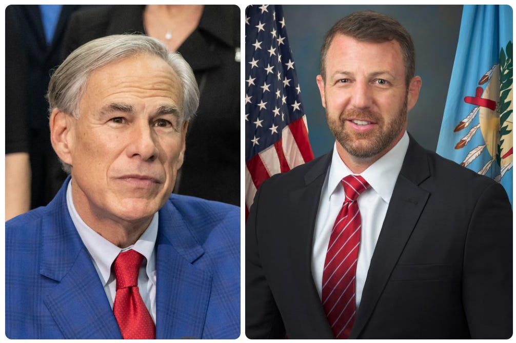 Texas Governor Greg Abbott and US Dept.of Homeland Security Secretary Markwayne Mullin reached an agreement that would reimburse Texas for a portion of the money the state paid to secure the Texas Border during “Operation Lone Star” while President Biden was in office. Texas Governor Greg Abbott and US Dept.of Homeland Security Secretary Markwayne Mullin reached an agreement that would reimburse Texas for a portion of the money the state paid to secure the Texas Border during “Operation Lone Star” while President Biden was in office.