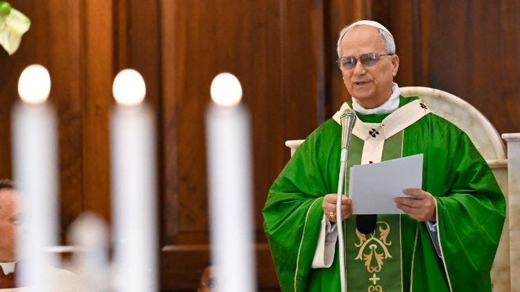 Pope Leo XIV presides over Holy Mass at the Cathedral of Albano