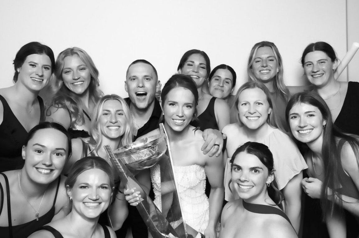 Walter Cup at a wedding