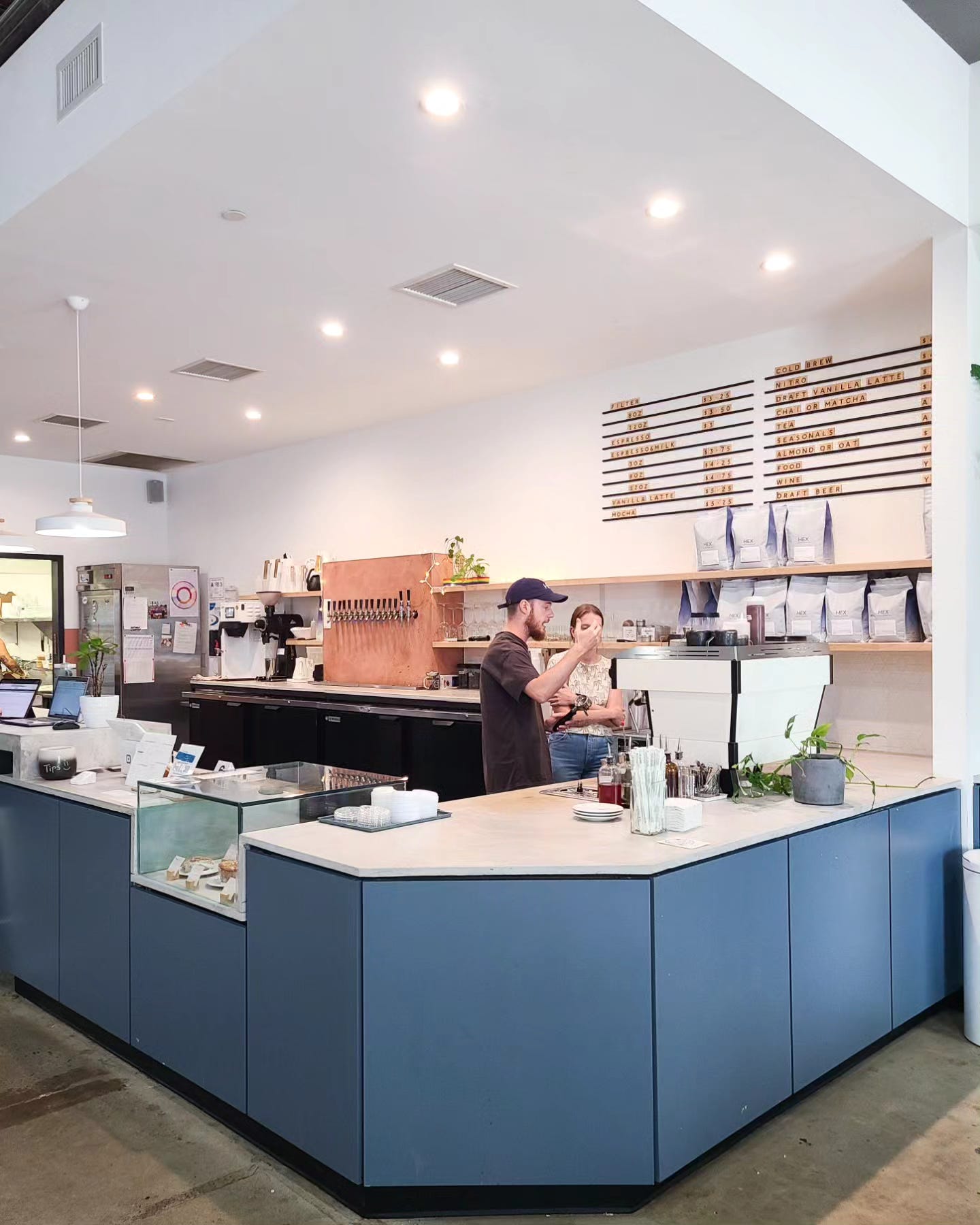 Stable Hand front counter and pastry case