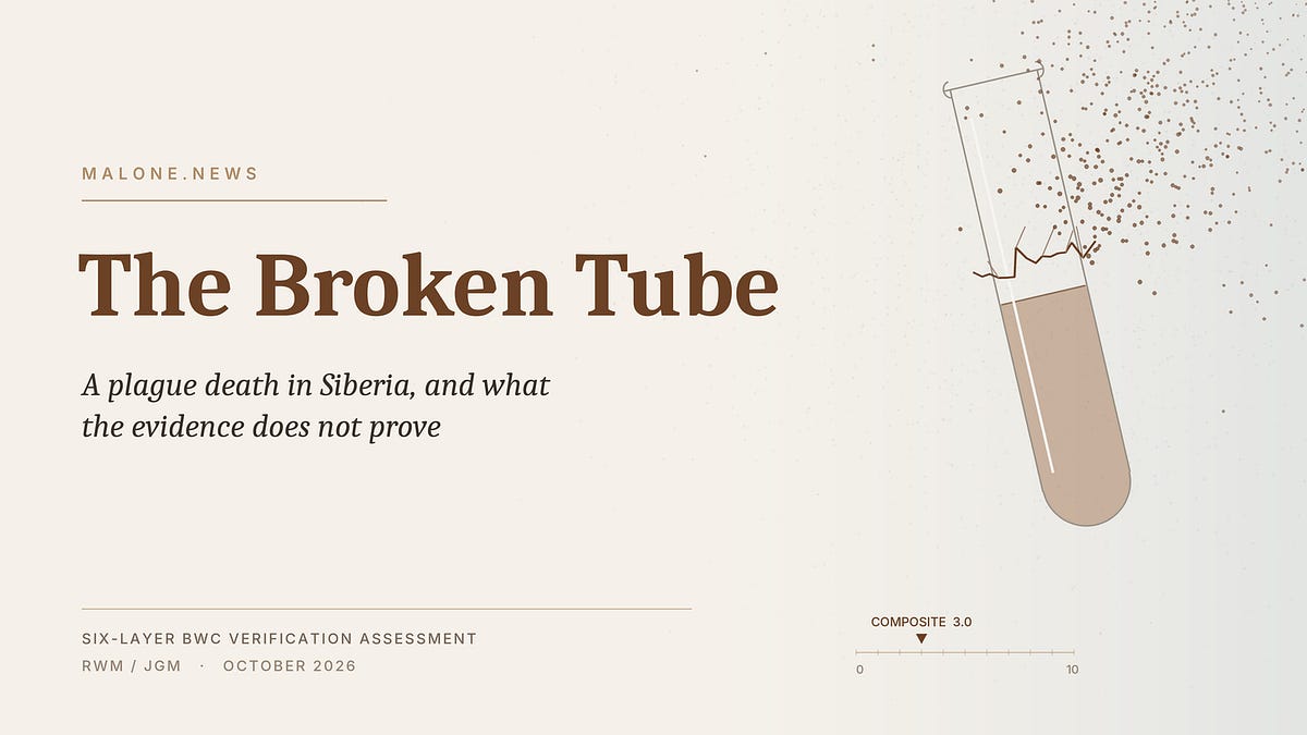 The Broken Tube: A Plague Death in Siberia