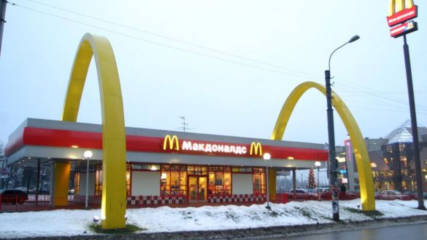 Sources Say McDonald's Russia Will Now Franchise - The Moscow Times
