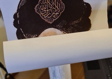 Kurt Westergaard Mohammed Cartoon Reprint Auction