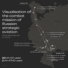 Ukrainian Disclosures, Unofficial Maps, Illustrate Inefficiencies Of Russian Bomber Operations
