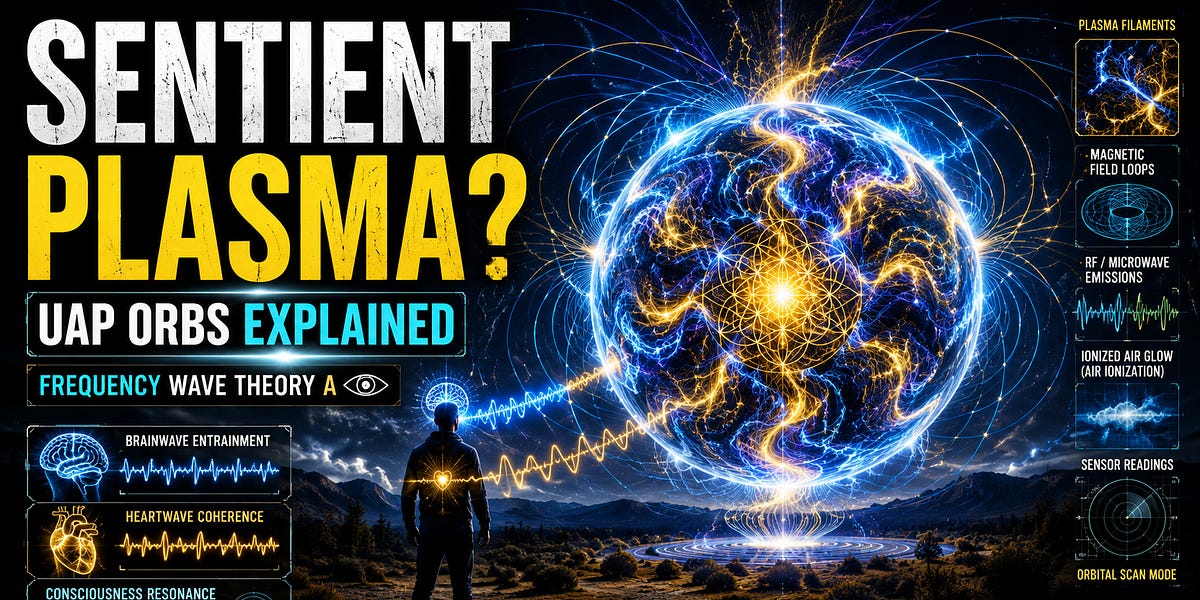 Question: Sentient Plasma Phenomena / Self-Organized Plasmic Intelligences / Orbs