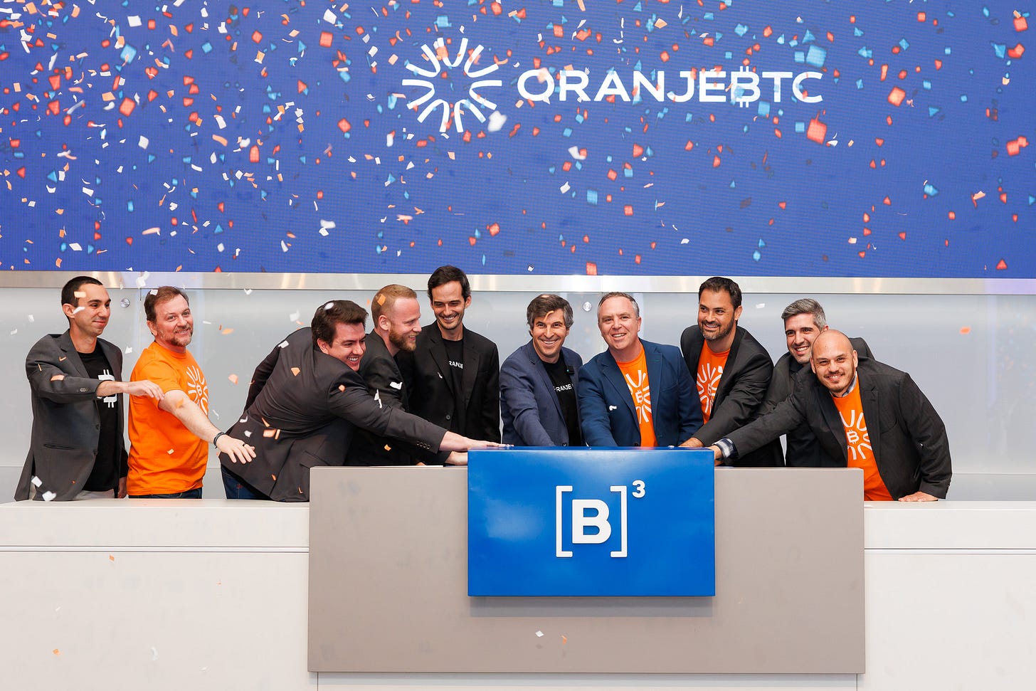 Oranje BTC (OBTC3) estreia na Bolsa com ação em alta e caixa com R$ 2,4 bi  em Bitcoin