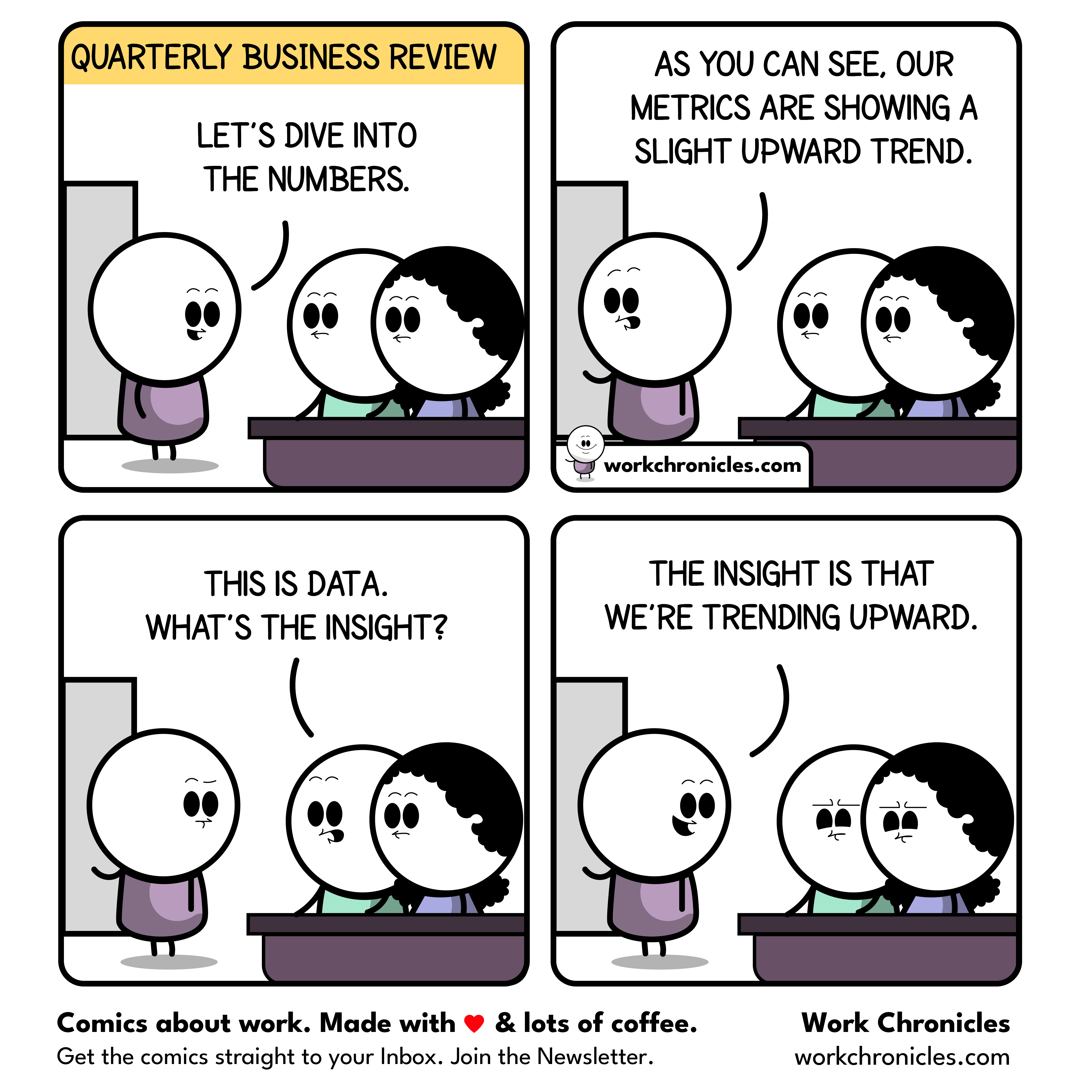 (comic) Data vs Insight - Work Chronicles
