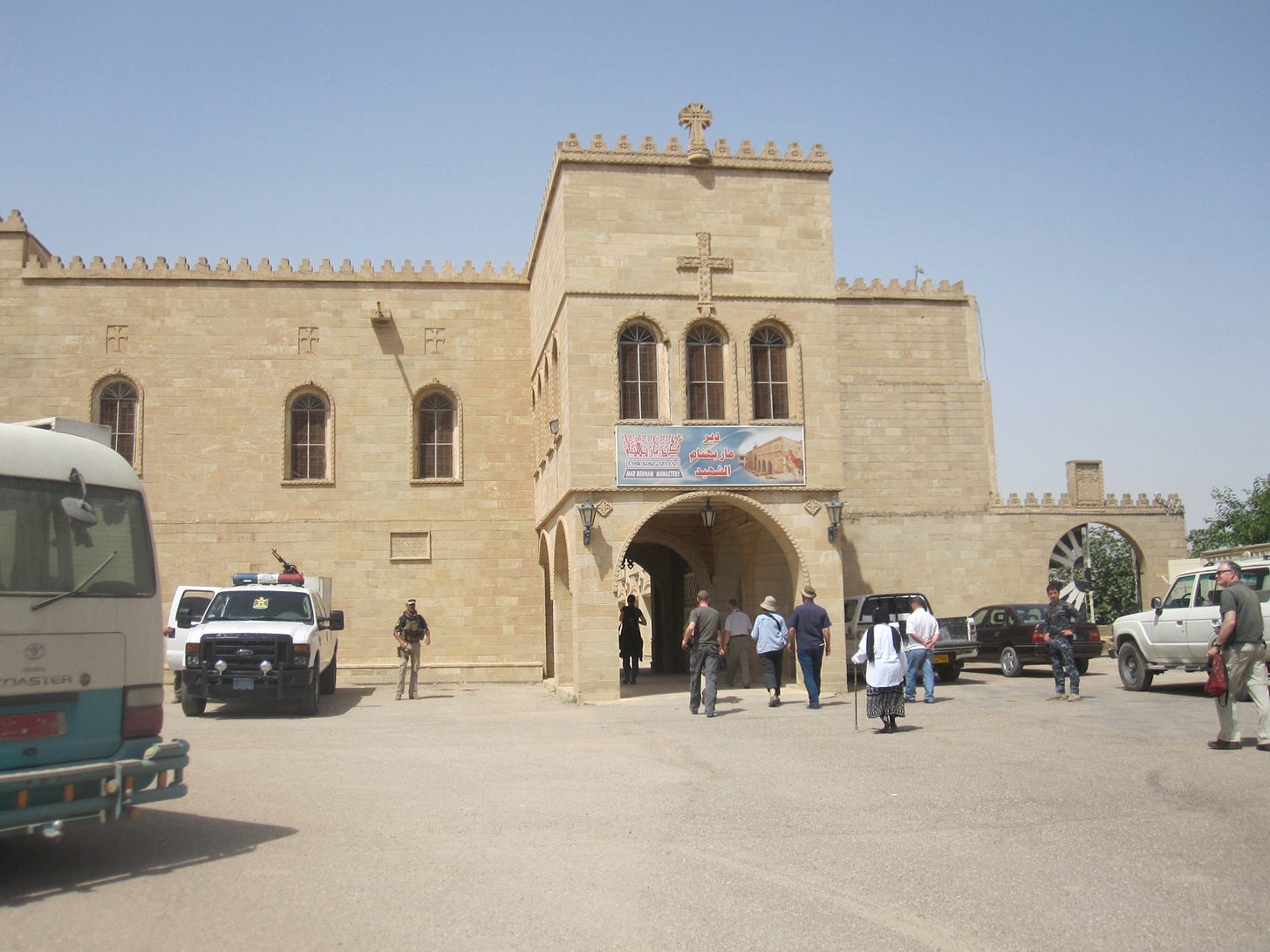 Monastery destroyed by ISIS Monastery destroyed by ISIS