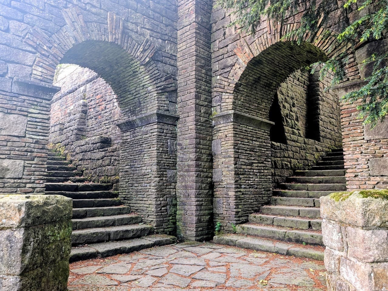 Steps at Rivington Gardens
