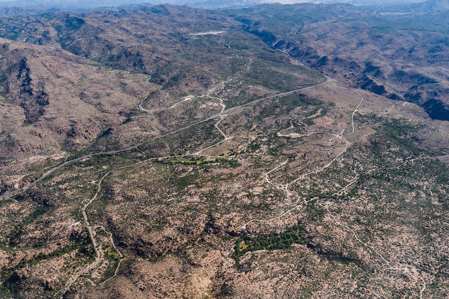 An aerial view of Oak Flat in Arizona. Credit: EcoFlight