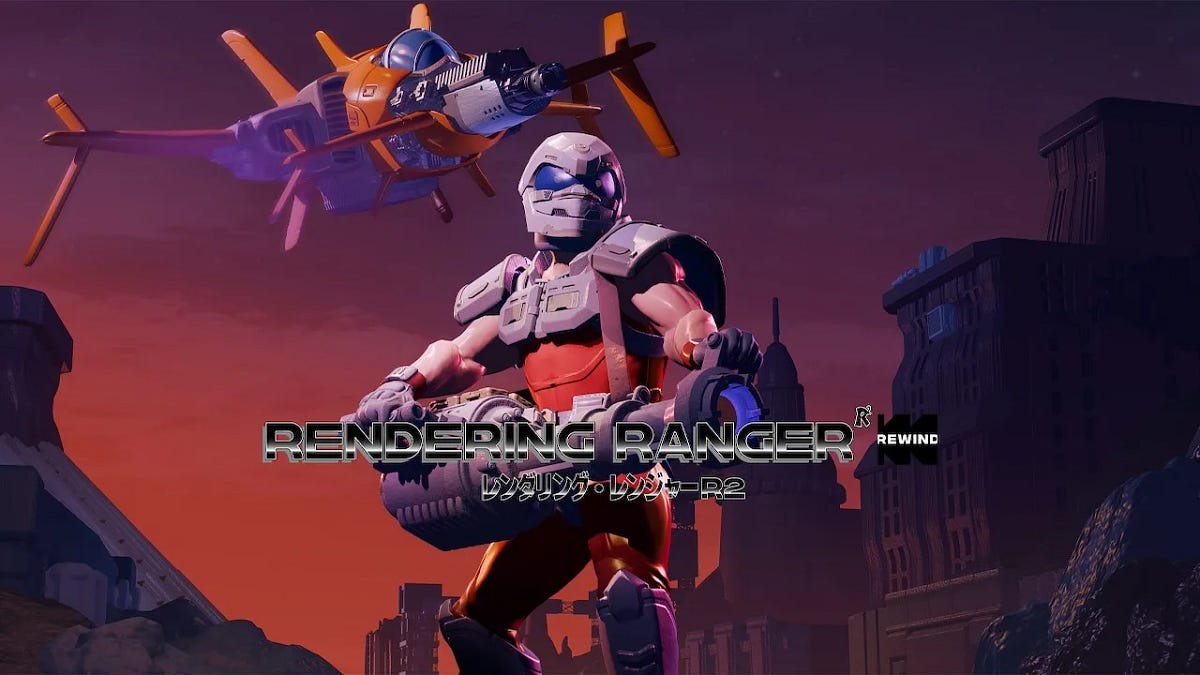 Rendering Ranger R²: Like Turrican, but angry and drunk