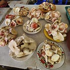 Finding Wild Mushrooms at the Market in Khun Yuam, Northern Thailand