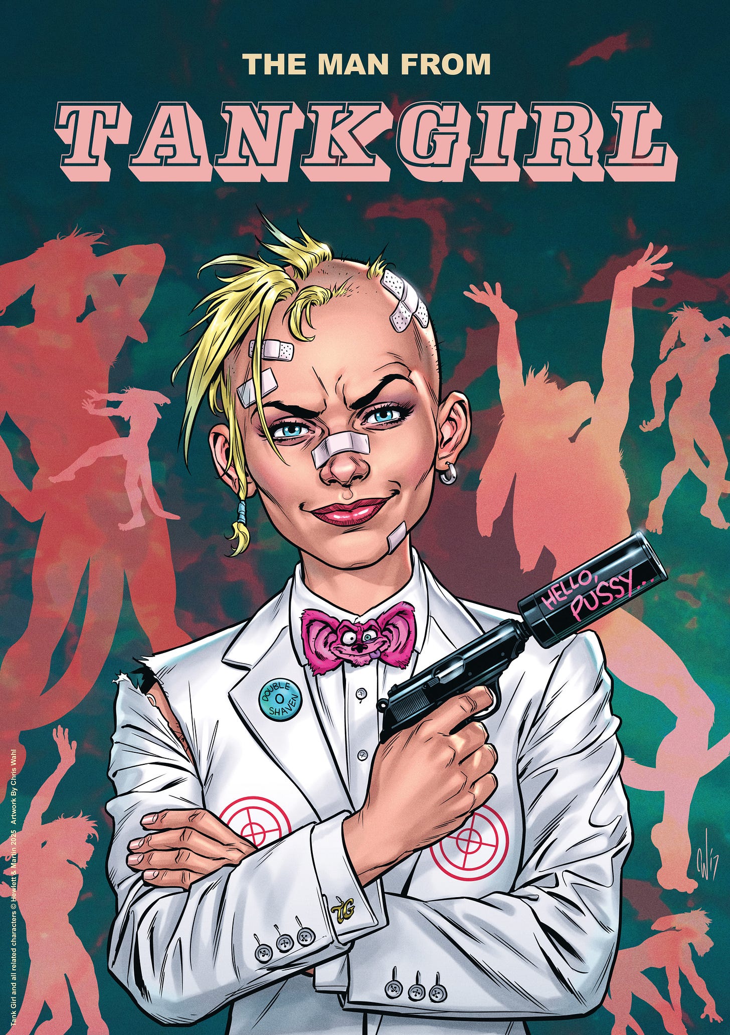 Tank Girl Movie on Blu Ray and having a flick knife fight with