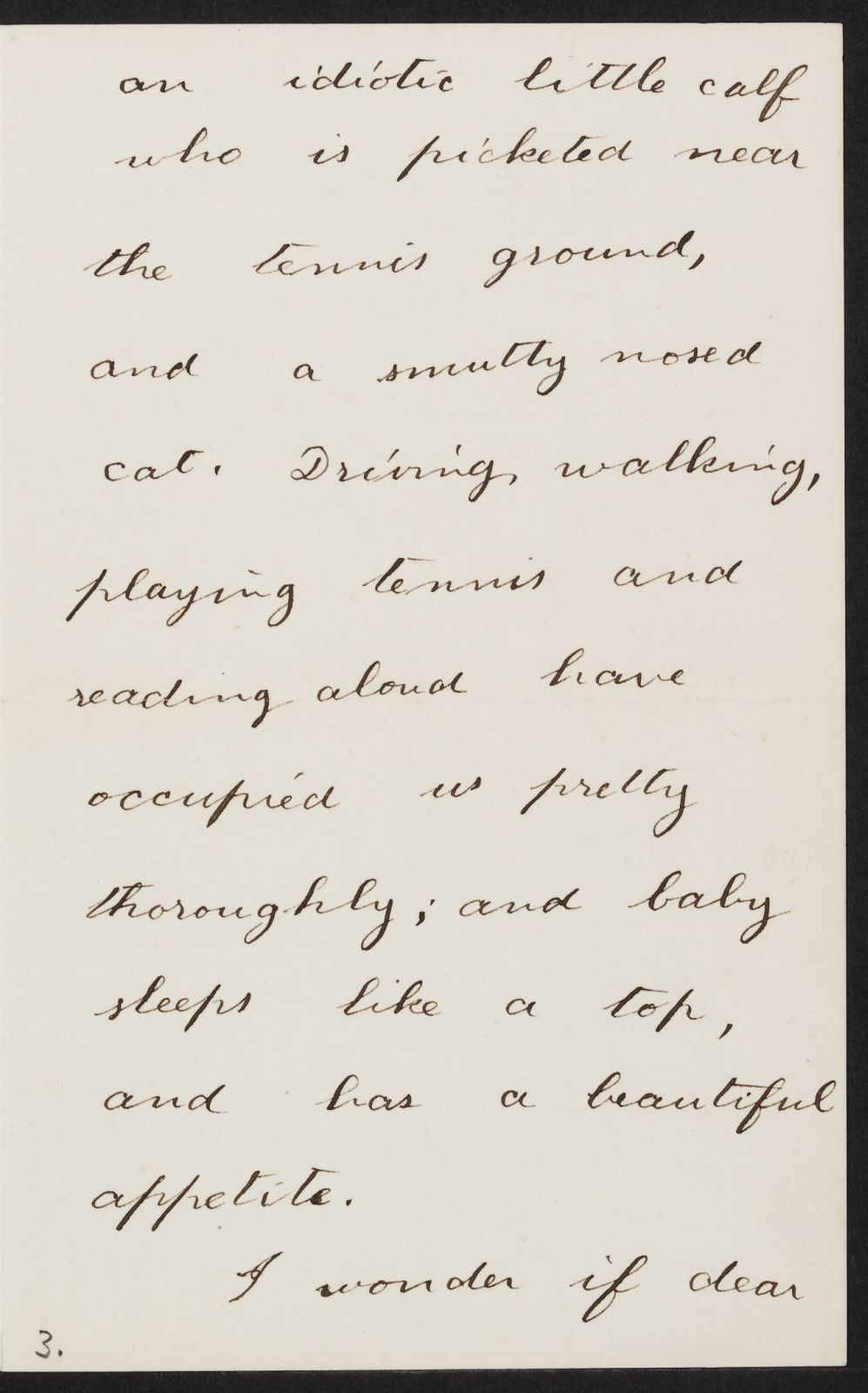 A handwritten letter from a person

Description automatically generated