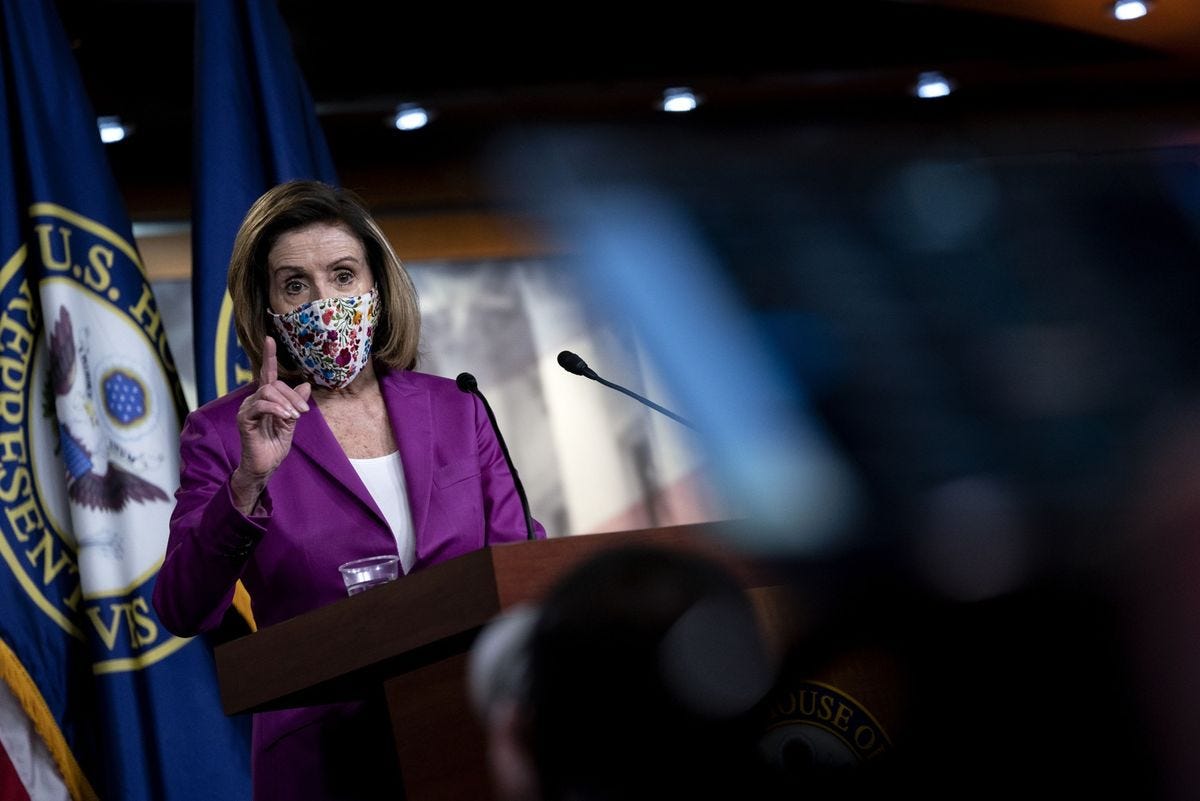 Pelosi 'Sympathetic' to Move to Lift SALT Cap in Biden Bill - Bloomberg