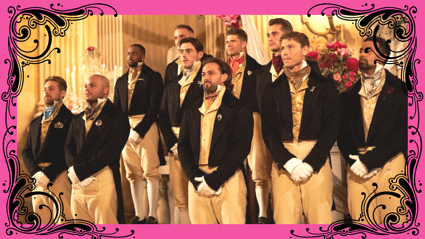 Suitors at the second Farewell Ball Suitors at the second Farewell Ball